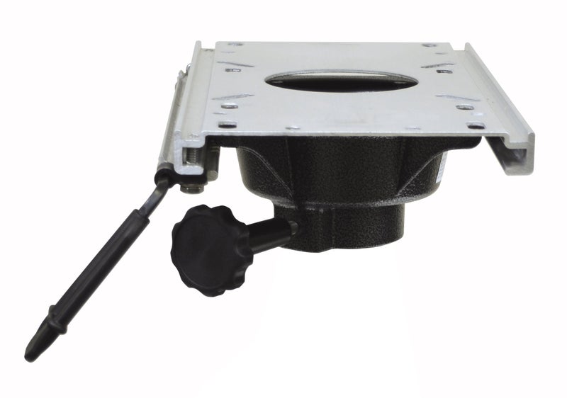 Wise 8WD375 Fore & AFT Seat Slide with Locking Seat Mount, for 2 3/8" Seat Pedestal Post, Aluminum